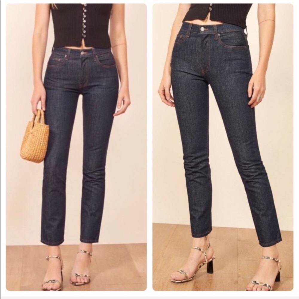 Reformation Julia High Rise Cigarette Jeans